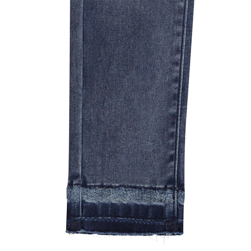 Jeans denim skinny pour fille - Bleu moyen