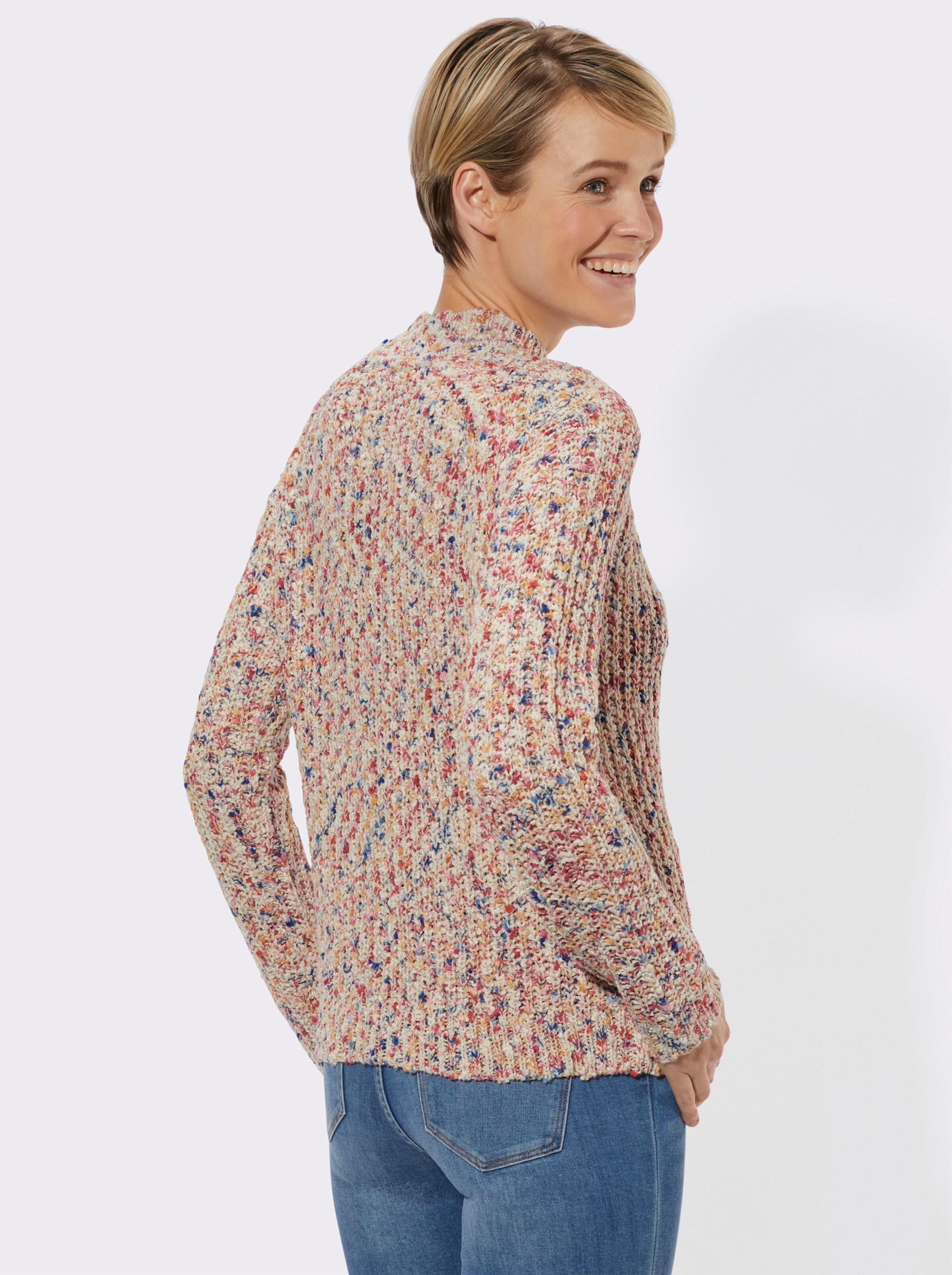 Stehkragenpullover