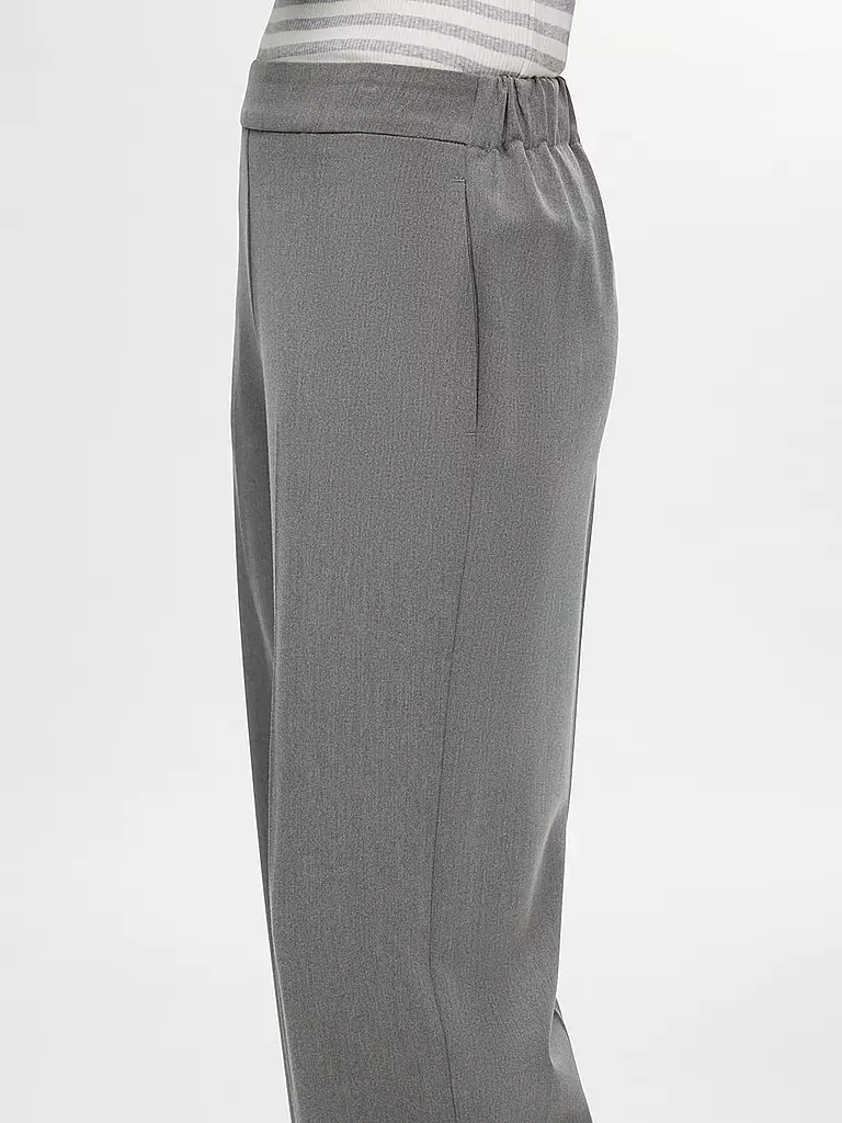 SELECTED FEMME Marlenehose SLFEMMA grau