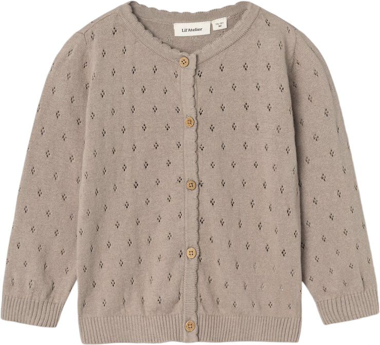 Lil' Atelier NMFNIMI LS KNIT CARD LIL Etherea