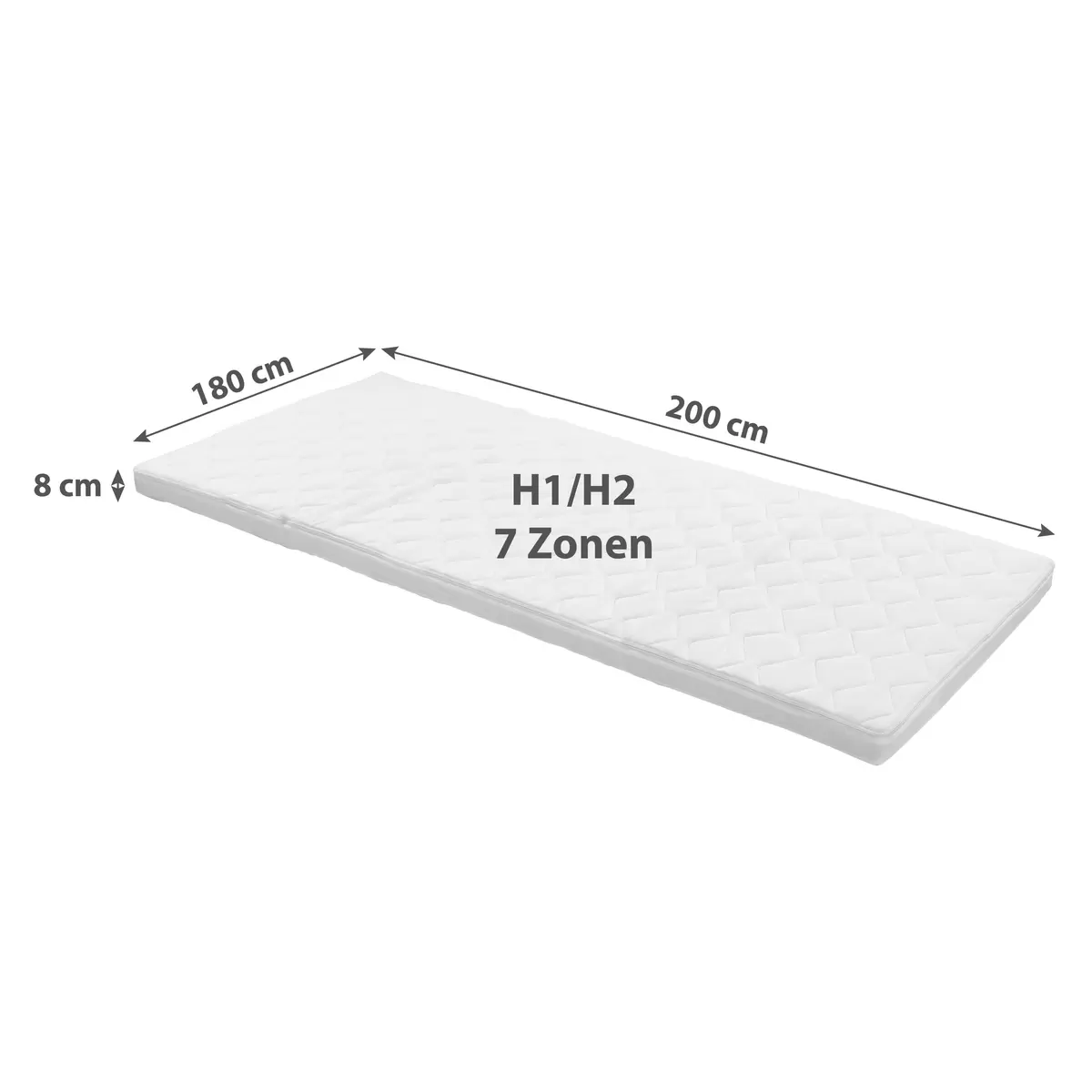Topper Sigma 180 x 200 weiss