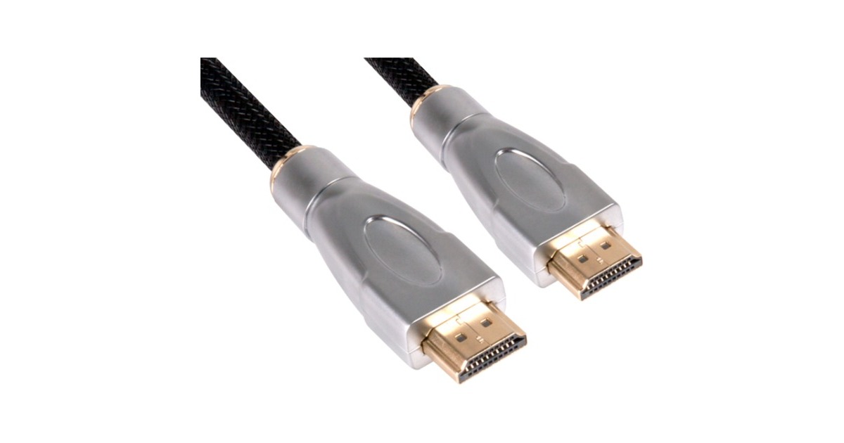 Club 3DPremium High Speed HDMI 2.0 kabel  (Zwart, 1 meter, 4K 60Hz)