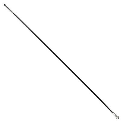 RAYON INOX NOIR PLAT 2mm L 250mm SAPIM TETE DROITE AVEC ECROUS (VENDU A L'UNITE)