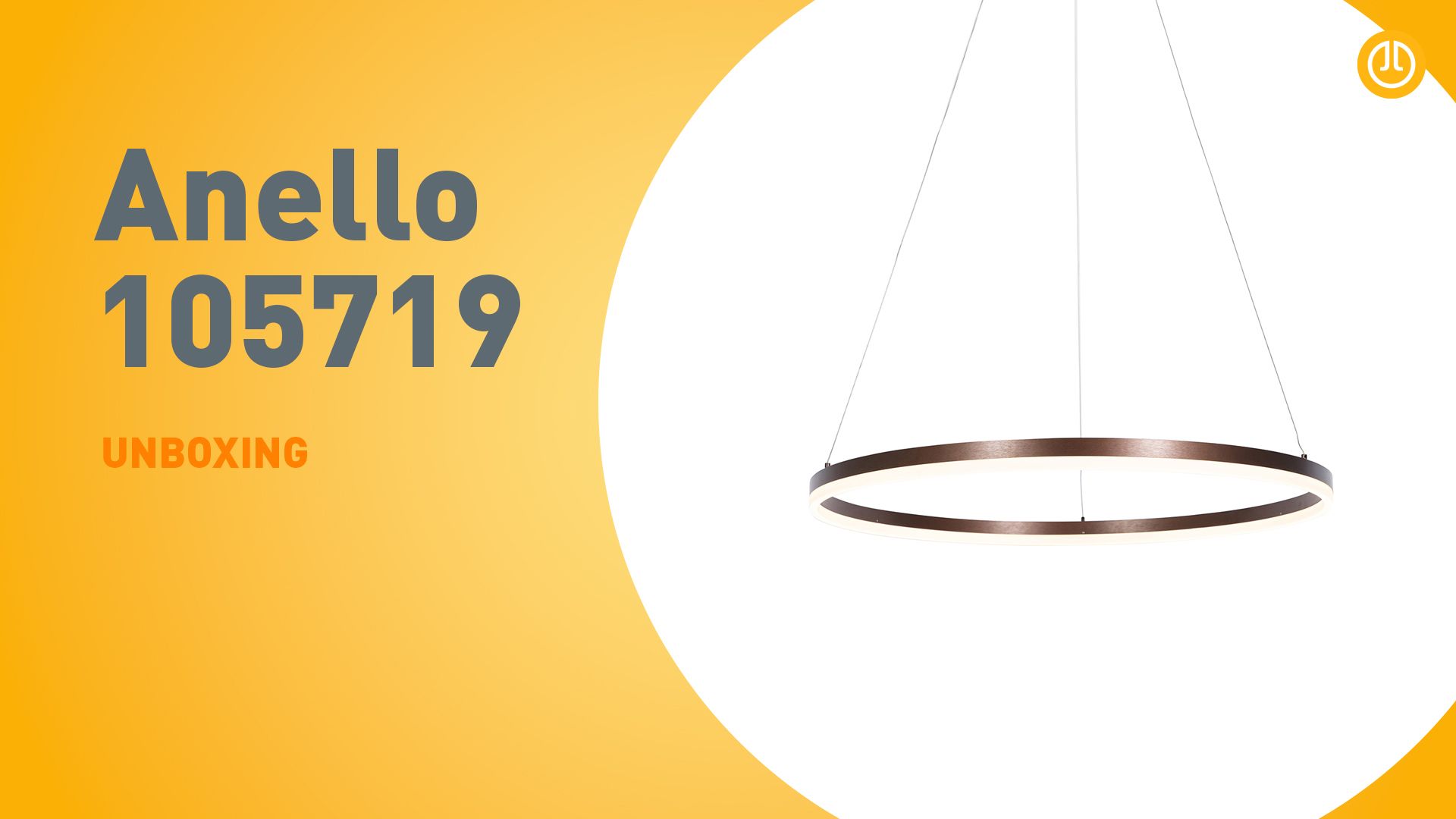 Hanglamp donkerbrons 80 cm incl. LED 3-staps dimbaar - Anello