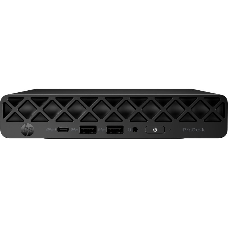 HP ProDesk 4 Mini G1i Intel Core Ultra 5 225T 32 Go DDR5-SDRAM 1 To SSD Windows 11 Pro Mini PC AI PC Noir