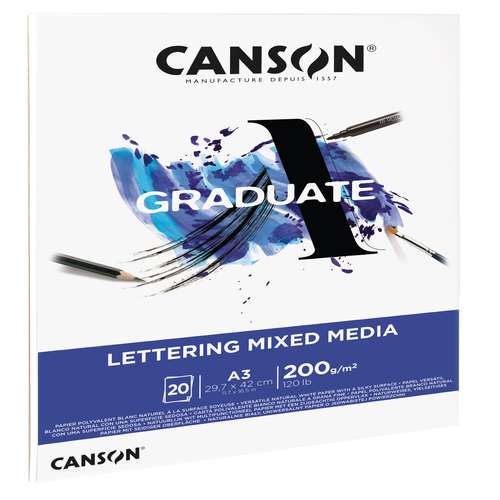 CANSON® Graduate Lettering Mixed Media Block