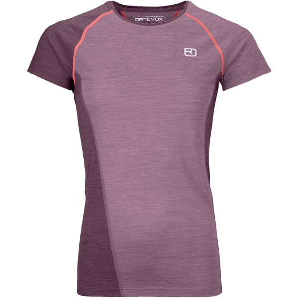 T-shirt randonnée ORTOVOX 120 COOL TEC FAST UPWARD TS W WILD BERRY