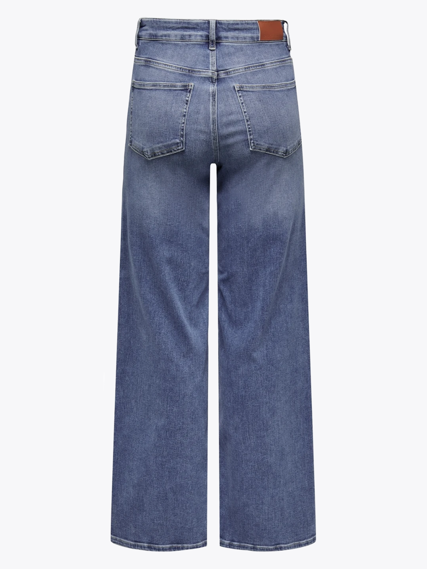 Madison Blush High Waist Wide Denim