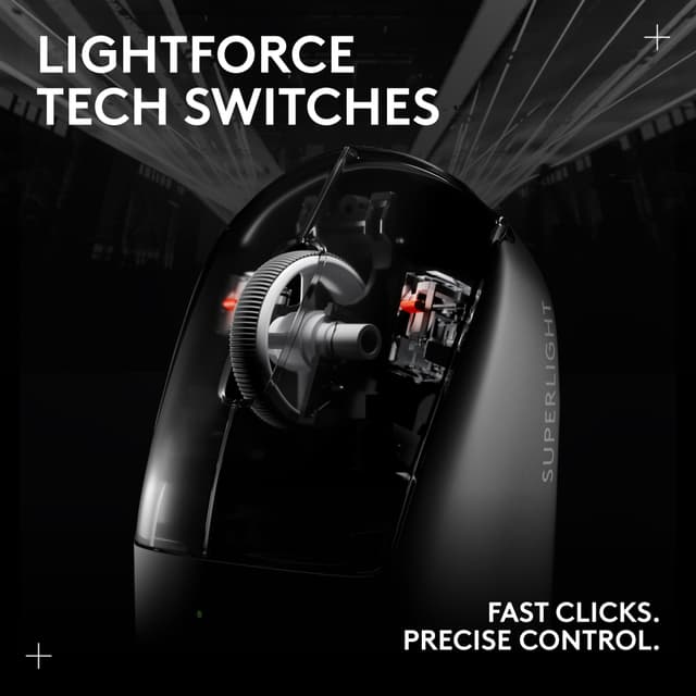 Logitech G Pro X Superlight 2 trådløs gamingmus (sort)