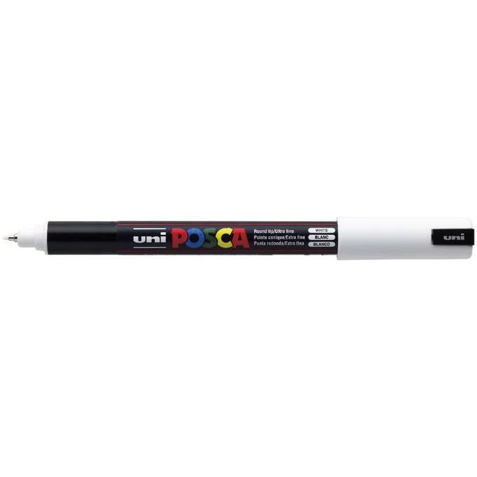 Marqueur Posca pointe conique 0,7 mm blanc