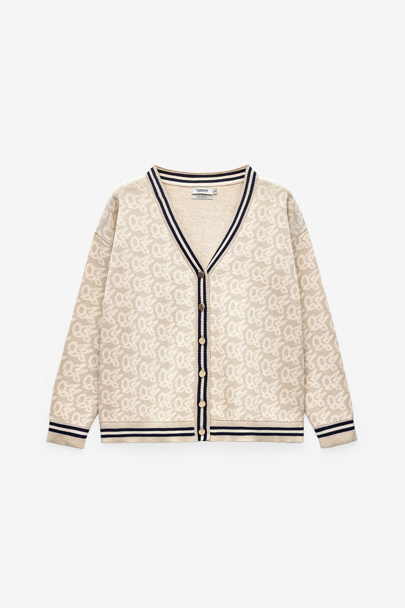 CASACO EM MALHA JACQUARD