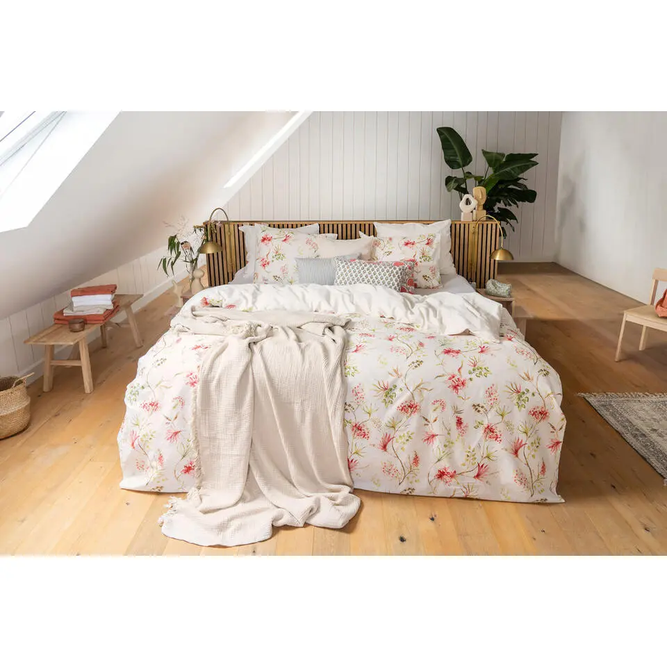 Walra - Dekbedovertrek Spring Beauty - 140x220 cm - Beige