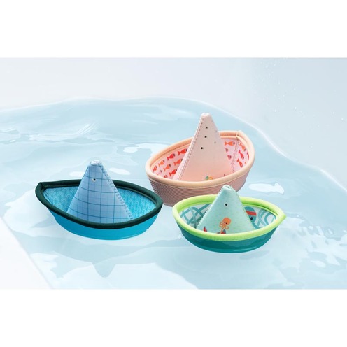 Lot de 3 bateaux de bain Jungle - LILLIPUTIENS