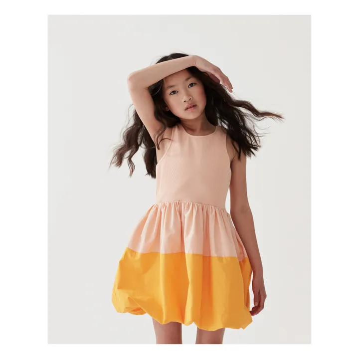 The Middle Daughter Robe Colorblock Ballon | Rose pêche