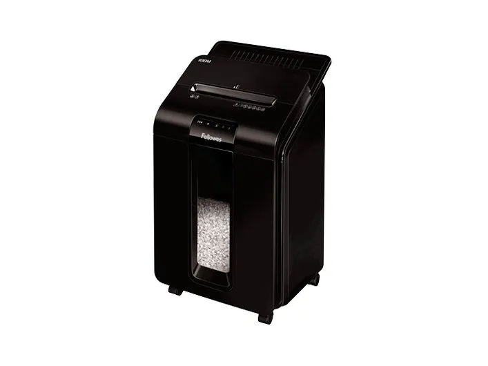 Makulator Fellowes AutoMax 100M mini makulering 4x10mm - AutoFeed (P-4)