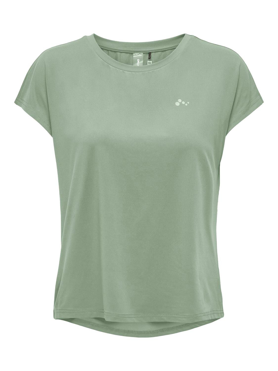 ONPAUBREE T-shirt Aqua Gray