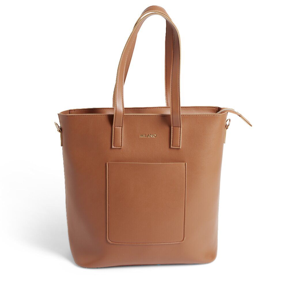 Sac shopping à lanière polyester 34x30xH13,5cm