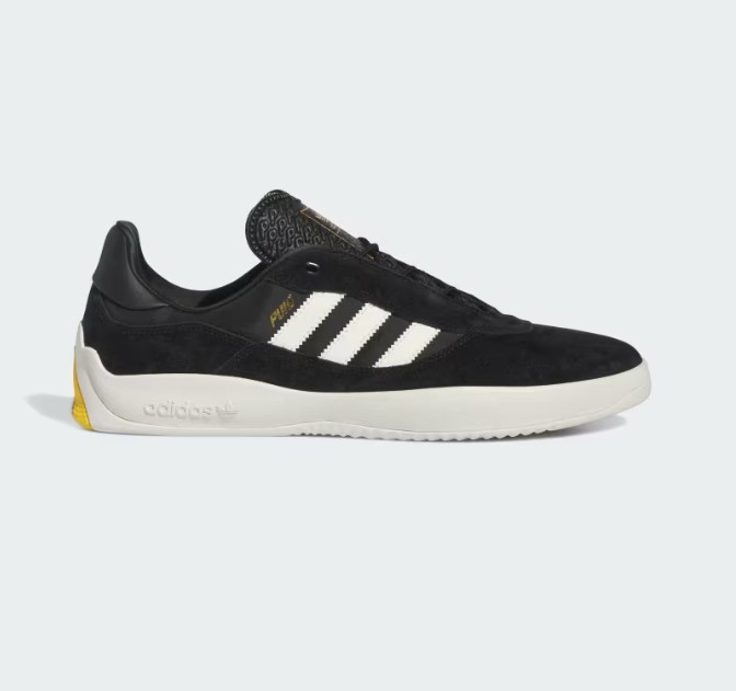 Adidas Skateboarding Puig Core Black Ivory Bold Gold 7 US / 40 EU