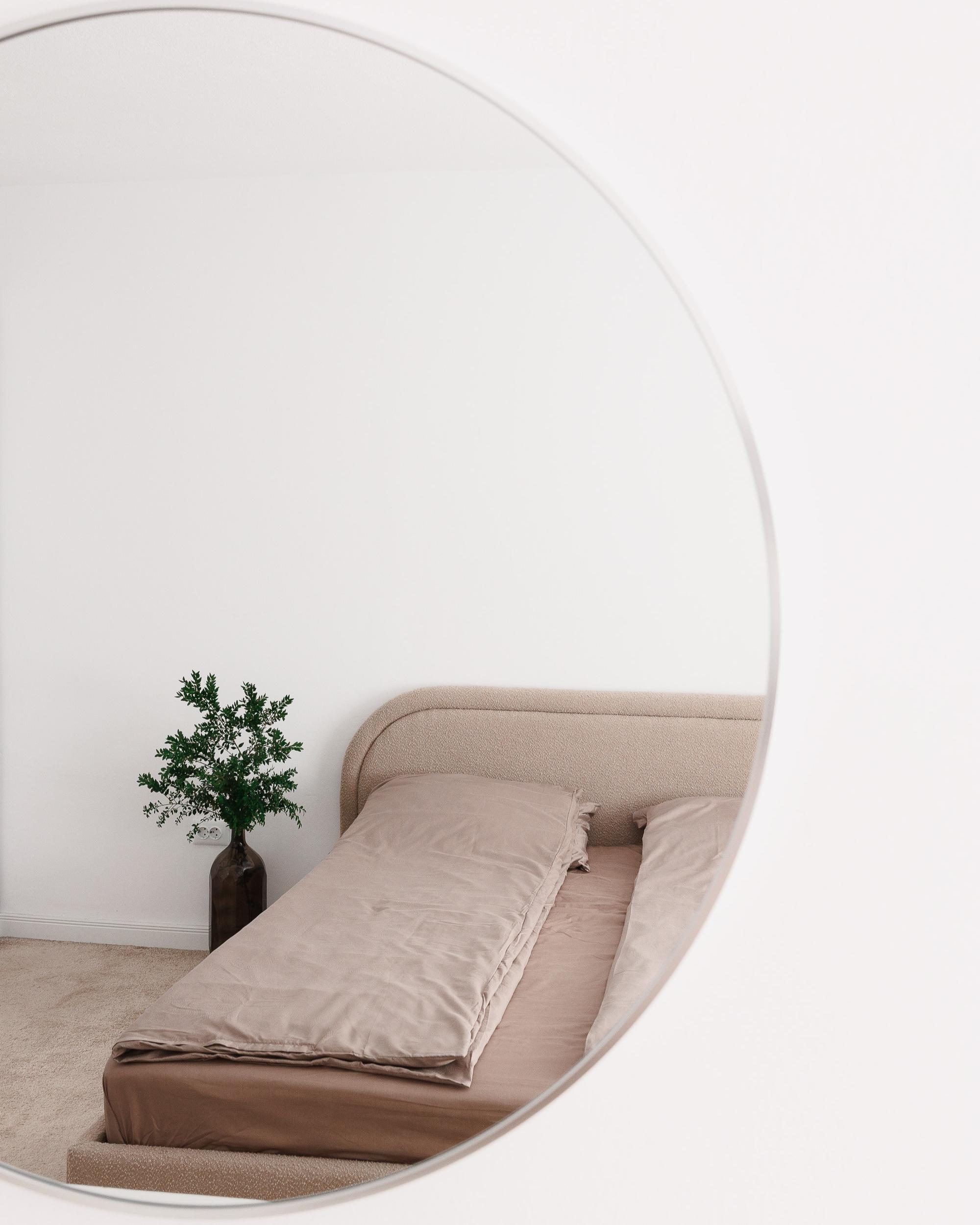 Wandspiegel ANNEMASSE 80 cm 80 cm Metaal Zilver