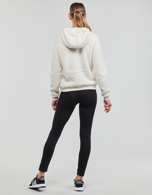 Only Play - ONPFLUFFY LS ZIP HOOD JACKET - Blanc