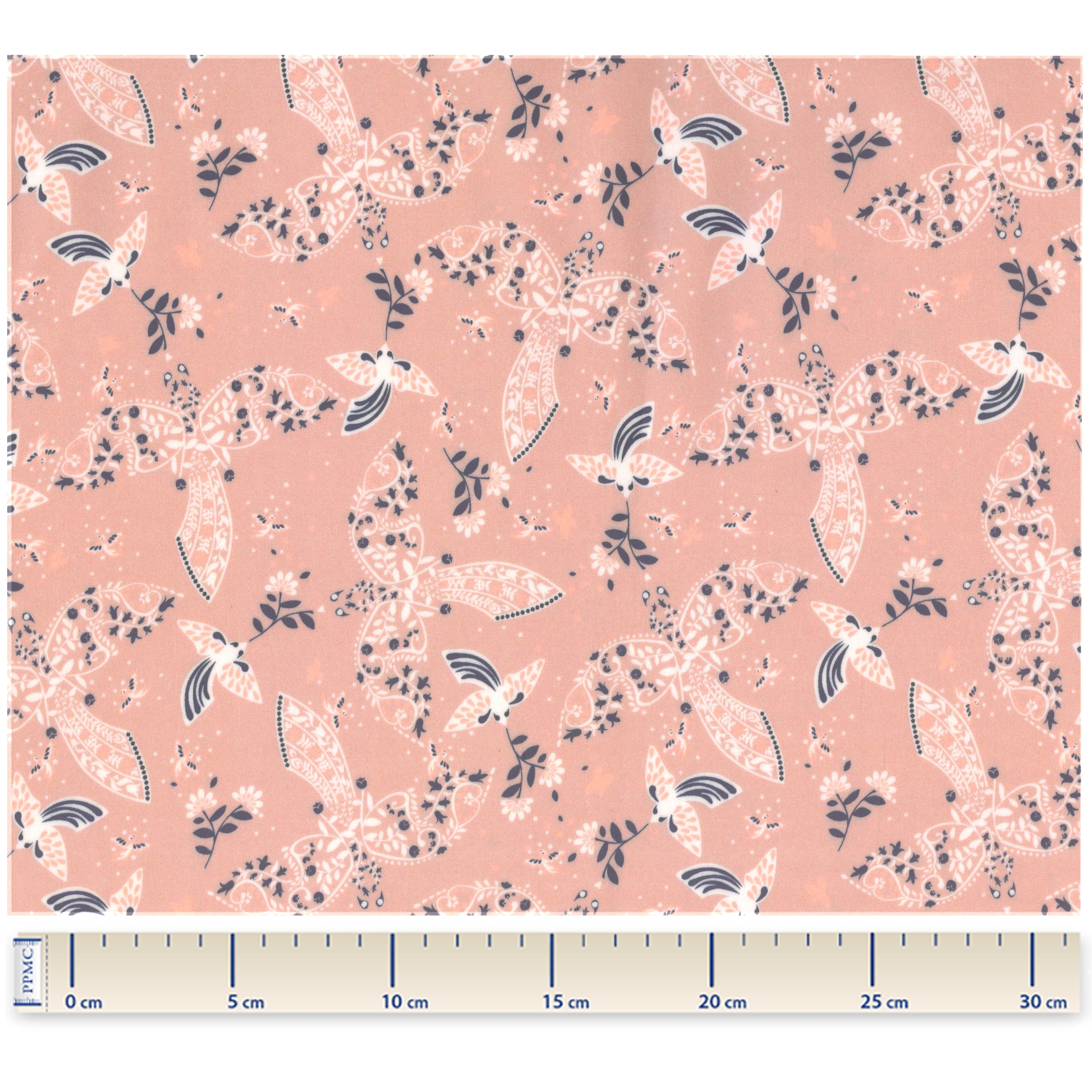 Coupon Tissu Enduit De 35Cm Oiseau Bandana