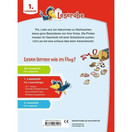 Ravensburger Leserabe - 1. Lesestufe: Weihnachtsgeschichten