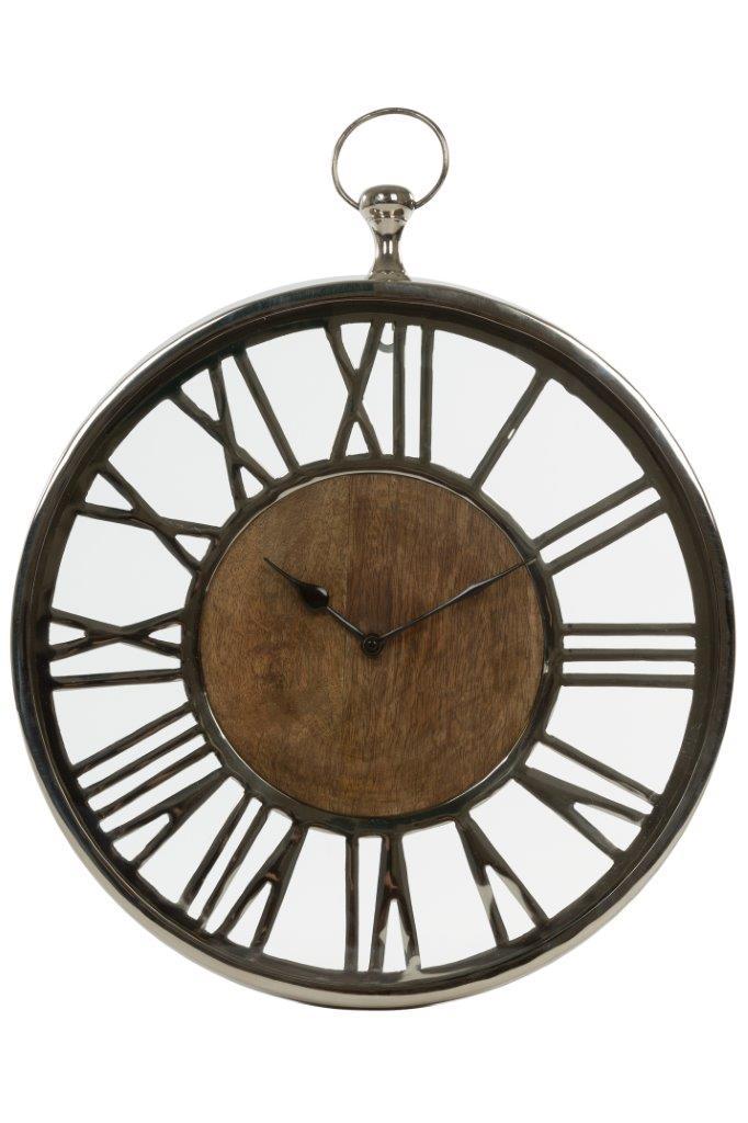 Wanduhr DAJANA - braun - 40x45 cm