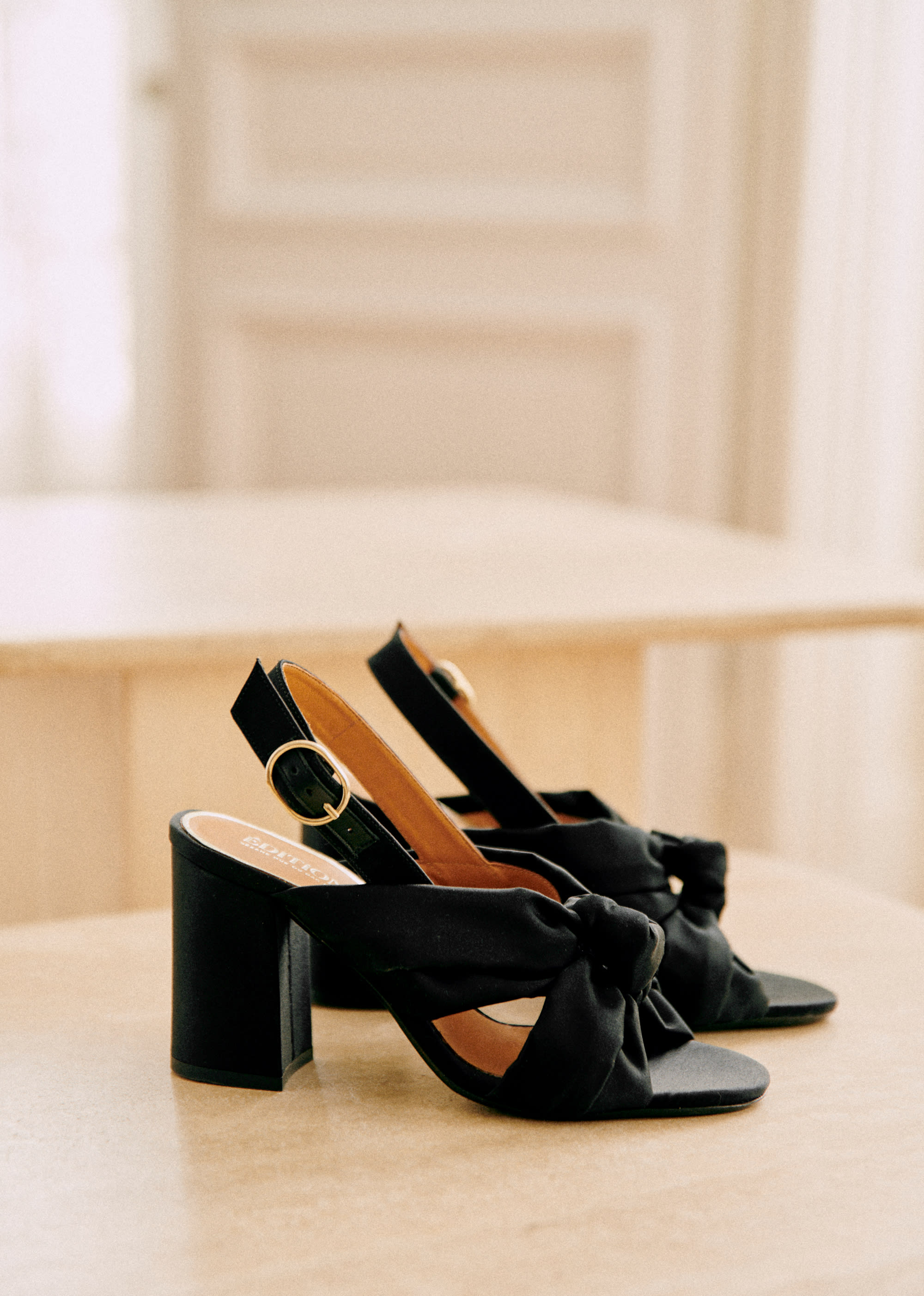 Sandales High Romie - Noir satin - SOULIERS/SOULIERS Sandales 5906224
