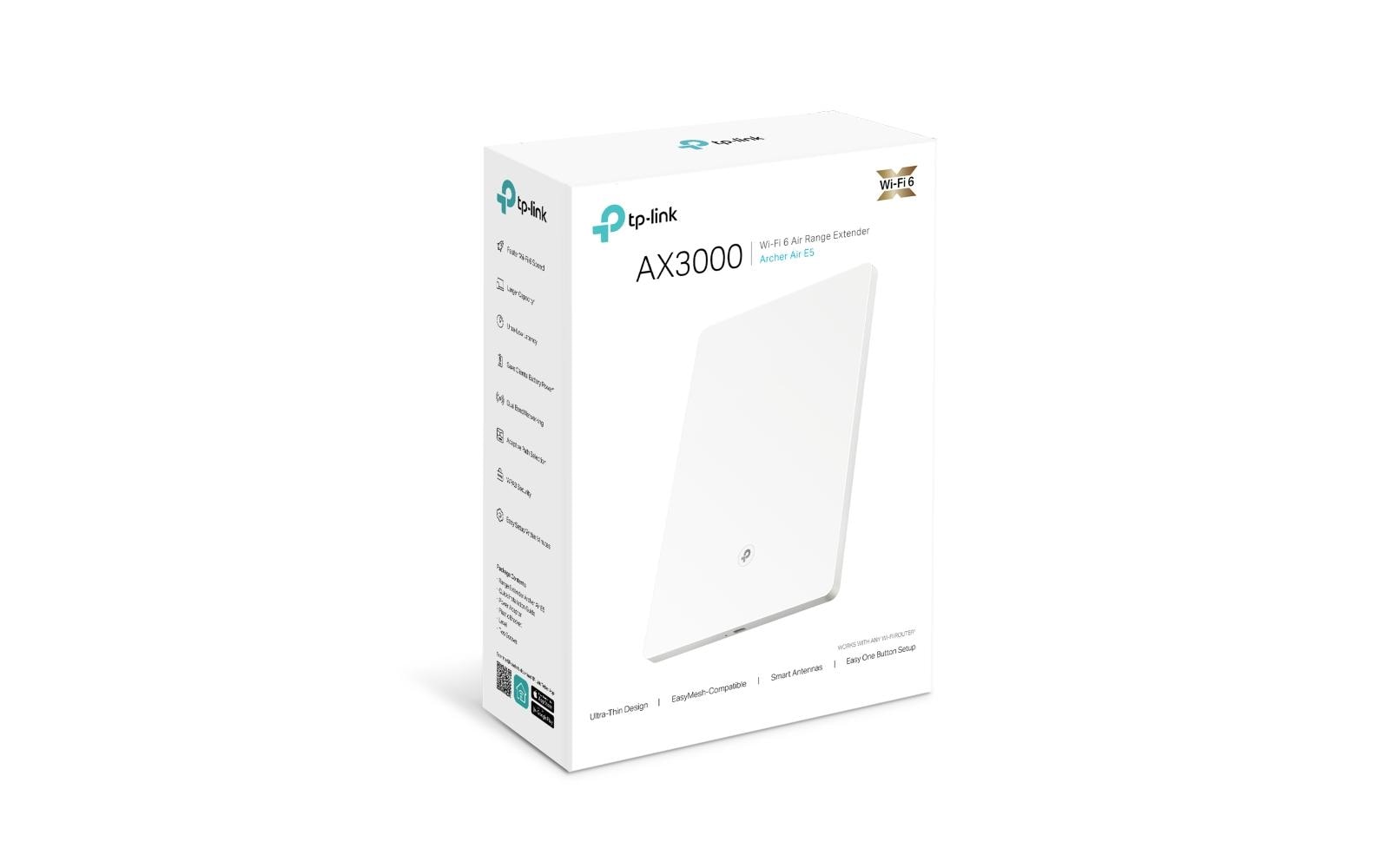 WLAN-Repeater Archer Air E5AX3000 Dual-Band Wi-Fi 6 Air Range Extender