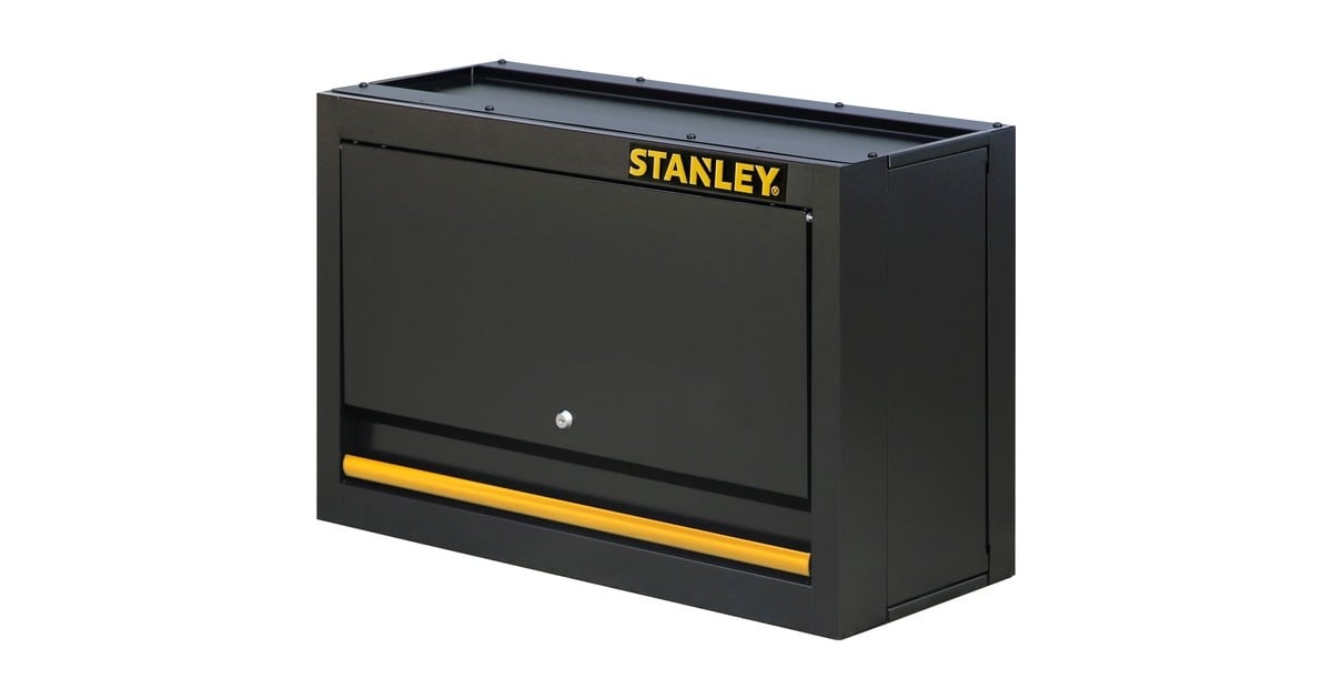 StanleyWandkast 1 deur RTA gereedschapkast  (Zwart/geel)