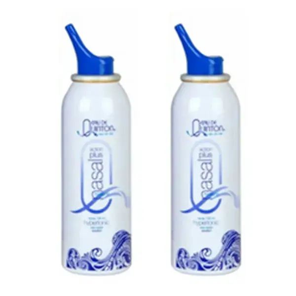 Quinton spray nasal hypertonic lot de 2 x 100ml
