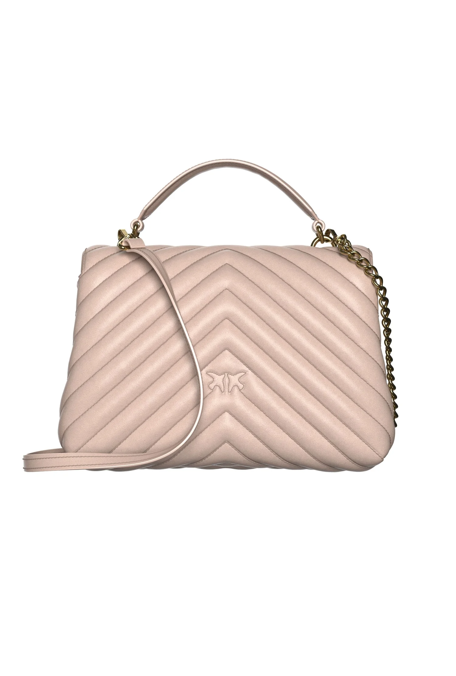Classic lady love bag puff | Rose