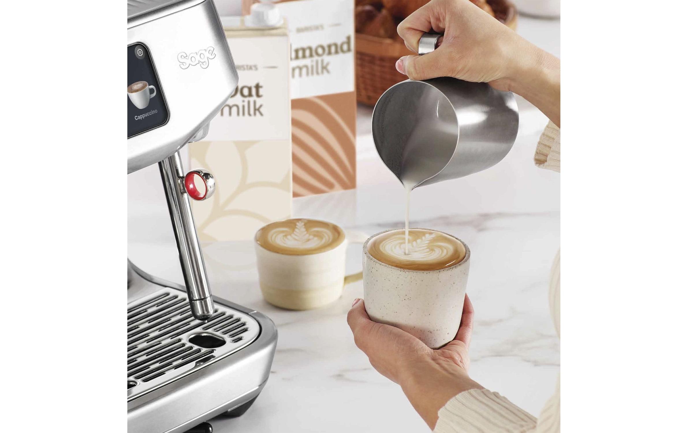 Siebträgermaschine Oracle Jet SES985 Silber<br>Espressomaschine