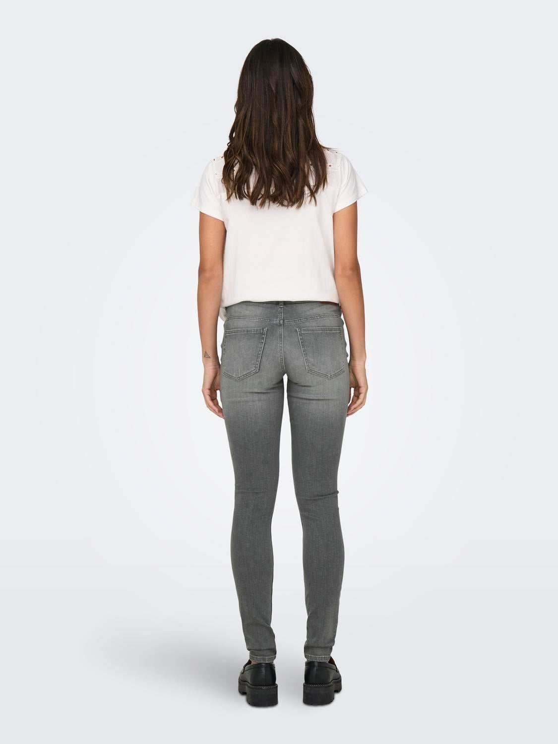 OLMBELLY Skinny Fit Jeans Grey Denim