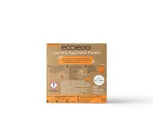 Eco Egg Laundry Egg Refill Pellets Orange Blossom - Voor alle kleuren was 1ST