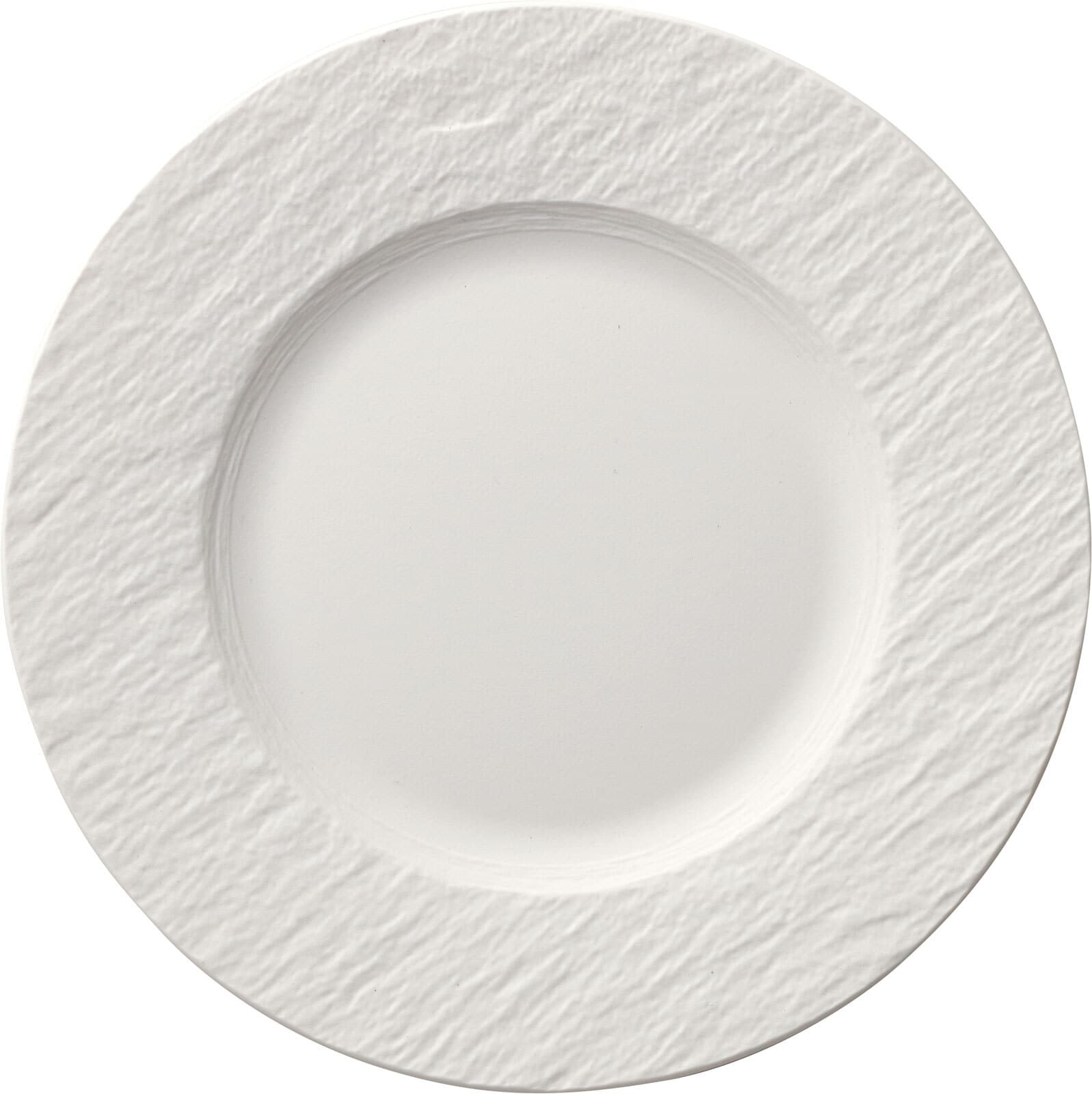 Villeroy & Boch Frühstücksteller MANUFACTURE ROCK 22,5 cm Porzellan weiß