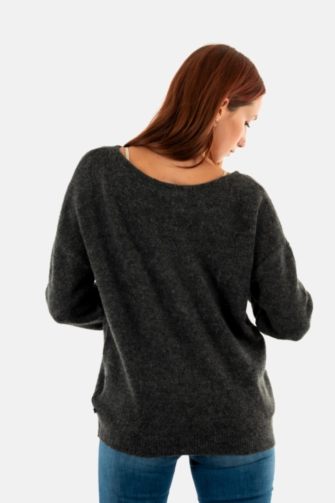 Pull hiver Le Temps Des Cerises gessi 0387 dark grey