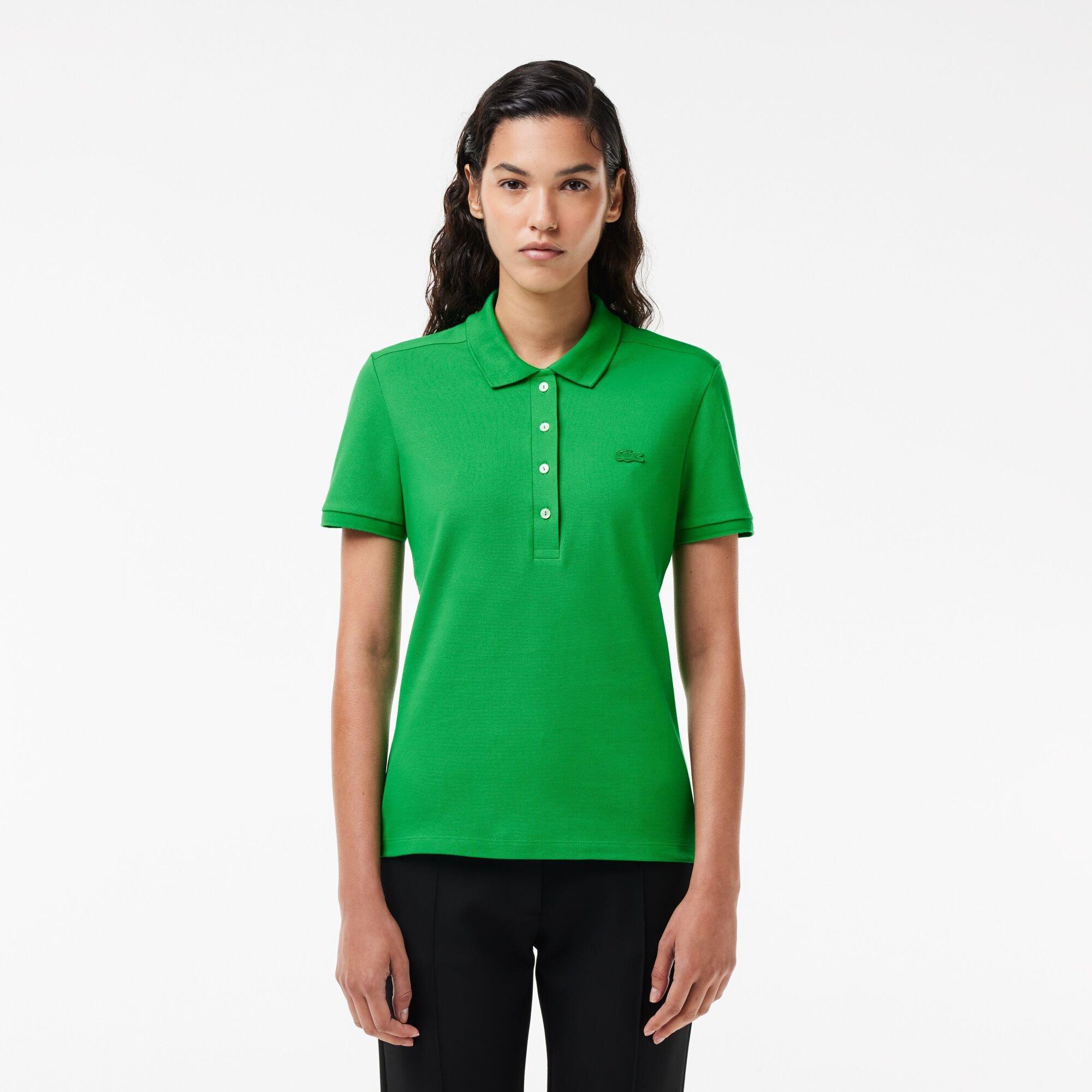 Lacoste L.12.D Slim Fit Stretch Mini Pique Polo Shirt