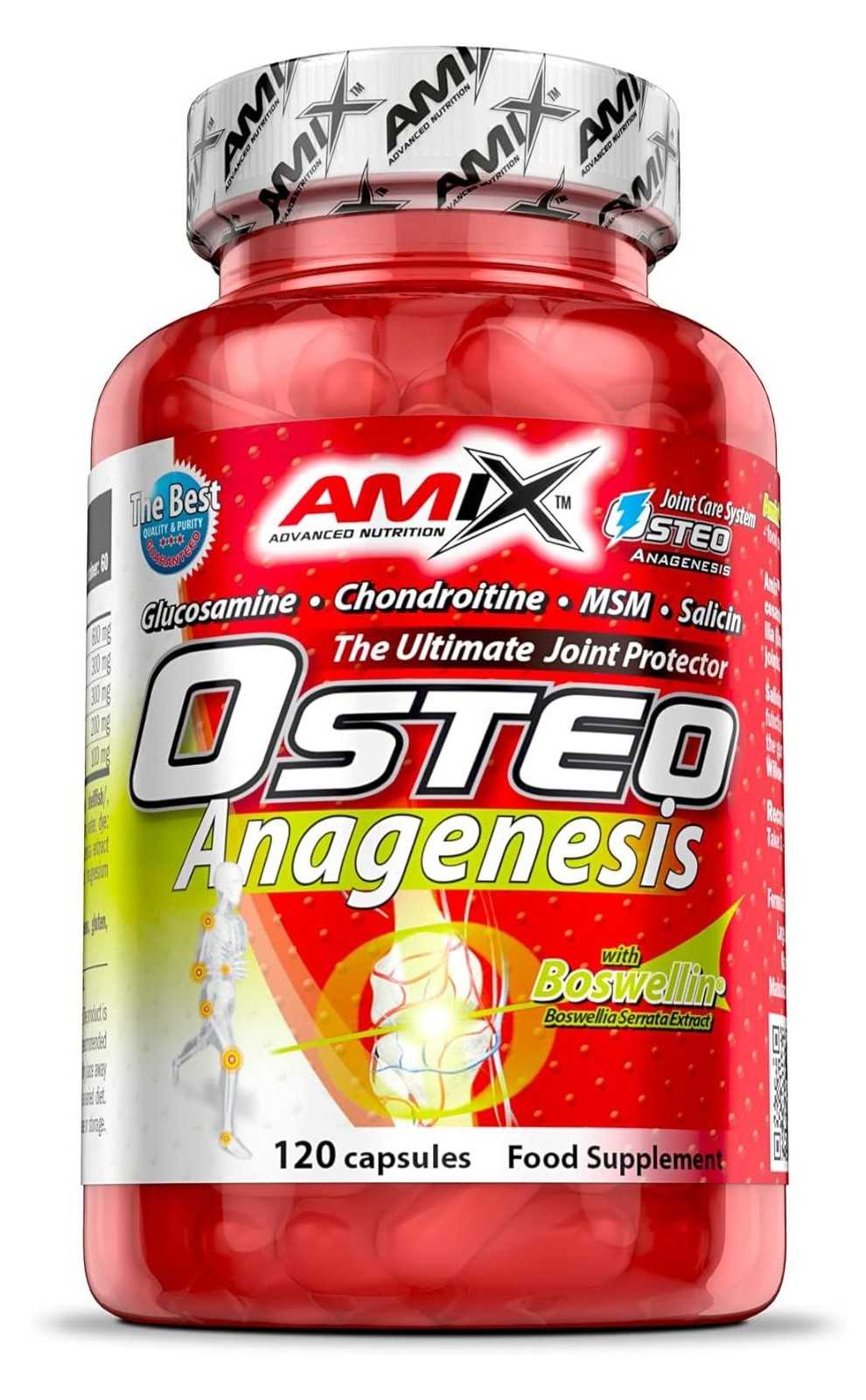 Amix Osteo Anagenesis 120 cápsulas