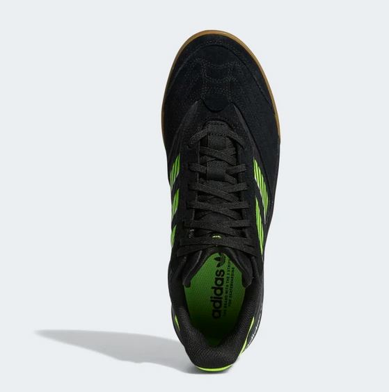 Adidas Skateboarding Copa Nationale Black Signal Green Gum 11.5 US