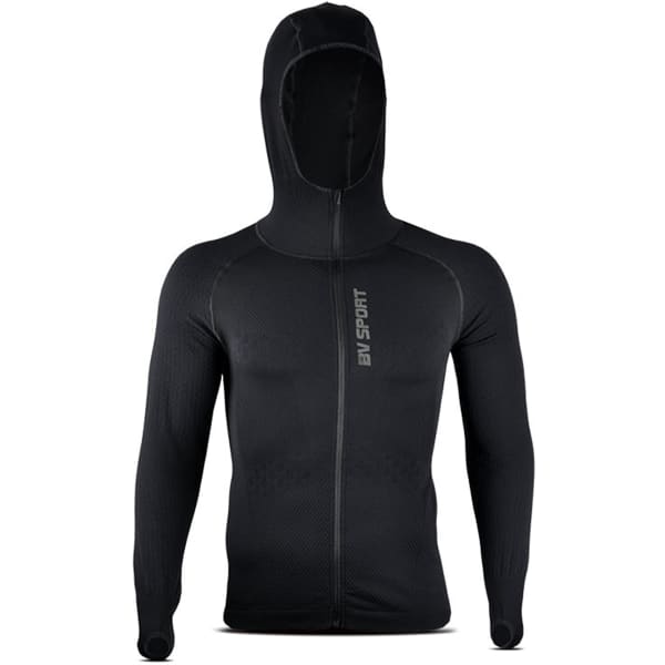 Veste running BV SPORT R-TECH EVO HOODIE NOIR
