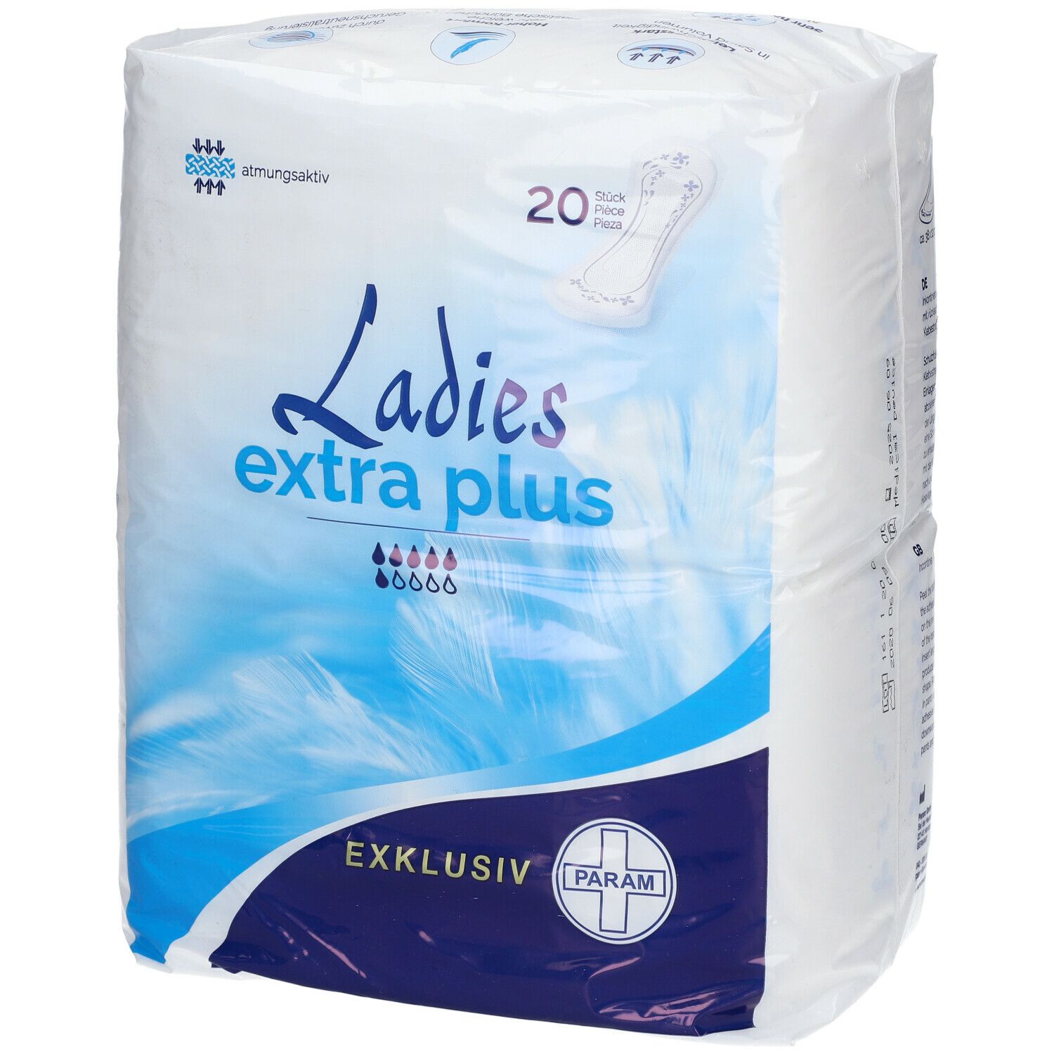 PARAM Ladies Exklusiv Inkontinenzeinlagen extra plus