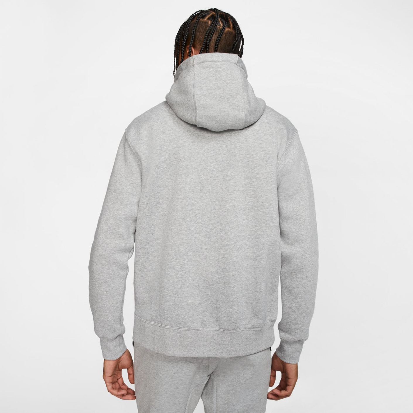 Nike Sportswear Club Fleece Vest Grijs Wit