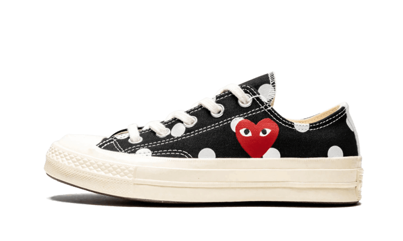 Converse Chuck Taylor All-Star 70s Ox Comme des Garçons PLAY Polka Dot Black