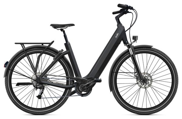 VTC Électrique O2 Feel iSwan Explorer Univ 6.2 Shimano Alivio 9V 540 Wh 27.5'' Noir Intense