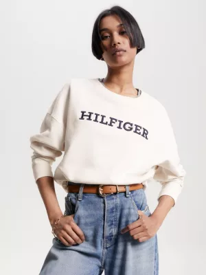 Moletom Hilfiger Monotype com bordado