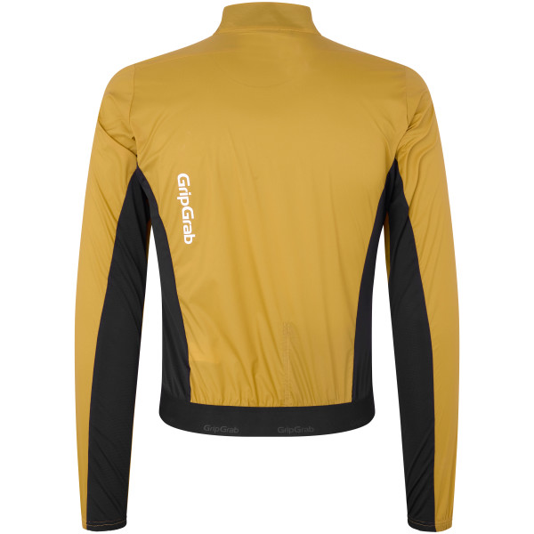 GripGrab PACR letvægtsjakke Mustard Yellow herre