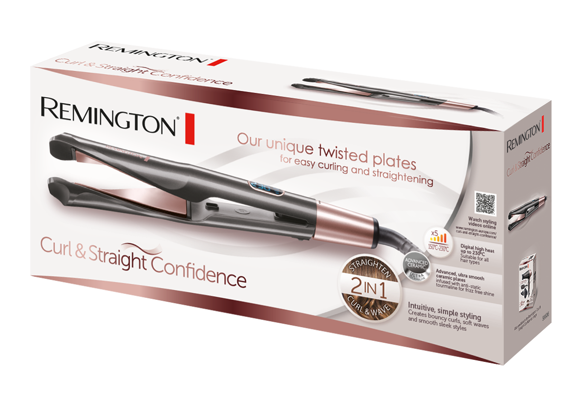 Lisseur Boucleur Curl & Straight Confidence