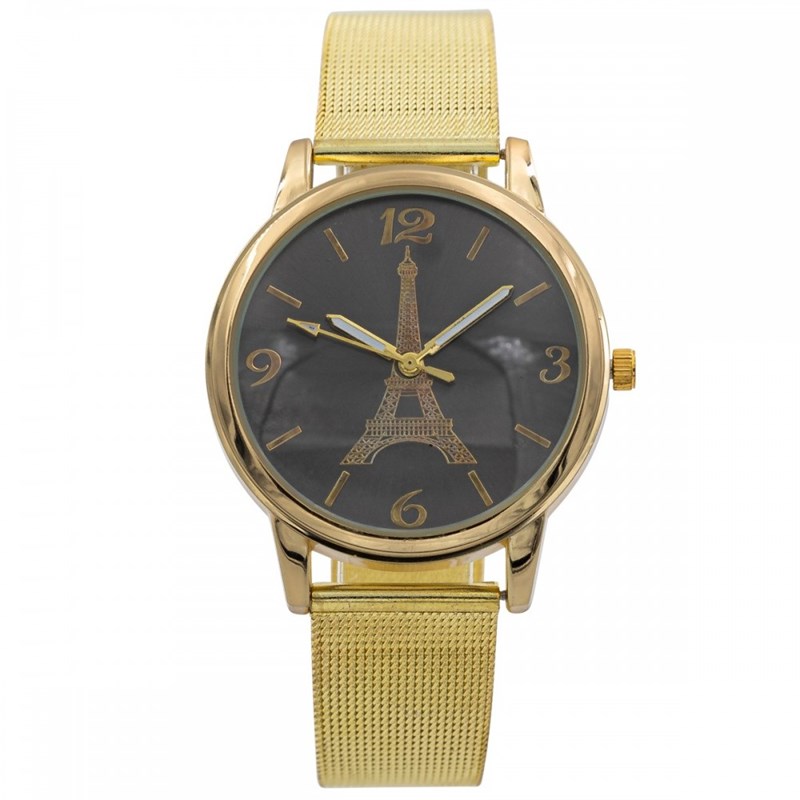 Montre Femme CHTIME bracelet Acier Doré