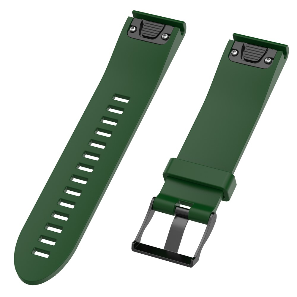 Garmin Forerunner 165 Silikon Sport Armband mit Schnellverschluss (Gelenkumfang: 160-210 mm) - Dunkelgrün